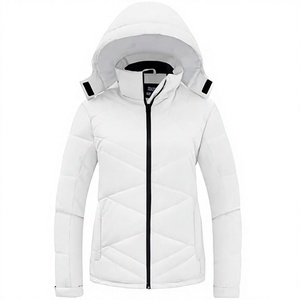 Veste coupe-vent d'hiver décontractée OEM haute imperméabilité grande taille avec fermeture éclair, pour le travail en extérieur et le sport, trois-en-un, à capuche, réversible, coupe-vent et douce - Product Image 1