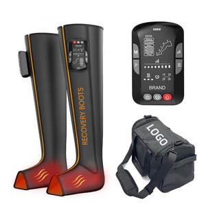 Stivali da massaggio ricaricabili Eveekon, stivali da massaggio professionali per il recupero delle gambe, stivali da massaggio per il riscaldamento delle gambe da viaggio per il Relax sportivo - Product Image 1