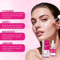 Fruitzuur Serum Hyaluronzuur Vitamine C Beautyverzorging Gezichtsverheldering Versterkt de huidbarrière Gezichtserum