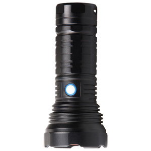ไฟฉายแบบชาร์จไฟผ่าน USB LED ระยะส่อง 300-400 เมตร สำหรับงานอุตสาหกรรมและกลางแจ้ง พร้อมโหมด SOS ผิวสัมผัสแบบขัดเงา - Product Image 5