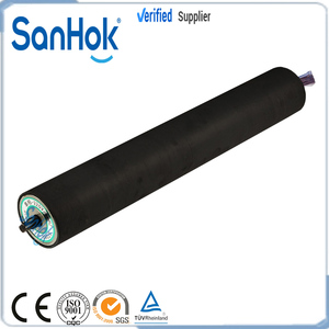 SUS 201/304 tüp ve oteller için bant konveyör için çelik mil ile yeni PVC davul motoru - Product Image 3