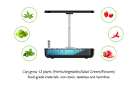 Système hydroponique intelligent pour jardin domestique avec lumière LED, conception originale pour la culture intérieure, type électronique