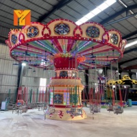 Manèges à balançoires volantes de haute qualité pour enfants, chaises volantes en forme de pastèque