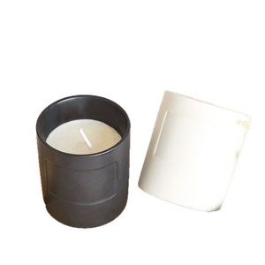 Scented Candle Ceramic Matte Cup Cylinder Soy <b>Wax</b> Home Decoration - Product Image 4
