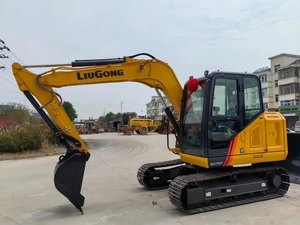 รถขุดไฮดรอลิกแบบตีนตะขาบ Liugong 9075F ขนาดกะทัดรัด ทนทาน ราคาโรงงานที่ดีที่สุด - Product Image 6
