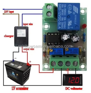 XH-M601แบตเตอรี่ชาร์จคณะกรรมการควบคุม12โวลต์ชาร์จอัจฉริยะโมดูลแหล่งจ่ายไฟแผงอัตโนมัติชาร์จ/Stop - Product Image 6