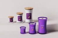 C&H Bougies parfumées artisanales de luxe personnalisées, emballage personnalisé avec logo, forme de pilier, 100% soja naturel, Pâques, Ramadan