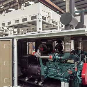 מיכל 1MW 1.2MW טבעי/ביוגז/ביומסה תחנת כוח מחולל גז - Product Image 6