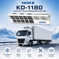 Unité de réfrigération pour remorque KD1180 9050 Watts avec compresseur de 310 cm³ et condenseur à flux parallèle pour stockage frigorifique d'aliments congelés