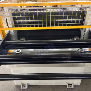 Machine de gaufrage 3D automatique à grains fins avec moteur à boîte de vitesses PLC pour tôles minces laminées à froid - Product Image 5
