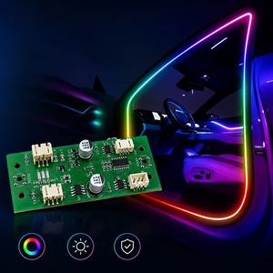 ผู้ผลิตแผงวงจรควบคุมไฟภายในรถยนต์อัจฉริยะ โรงงานผลิตแผงควบคุมไฟ LED RGB รับผลิตแบบ OEM ODM โซลูชั่นยานยนต์ - Product Image 6