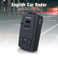 Détecteur de radar de voiture (m) Signature Antiradar avec menu en anglais, alarme anti-vitesse pour l'UE, les États-Unis, la Corée, l'Asie - Karadar S-360