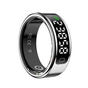 Bague connectée avec compteur de prières et suivi de santé R11c, moniteur de fréquence cardiaque et de sommeil, bague compteur de Tasbih islamique pour musulmans - Product Image 3