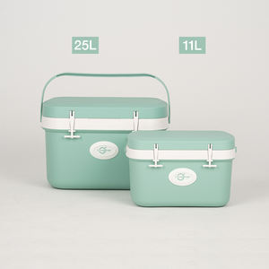 Glacière isotherme SB TECH Vietnam OEM en PP, 11L, kaki, 10 heures, logo personnalisé moderne, glacière portable pour le camping en plein air - Product Image 6