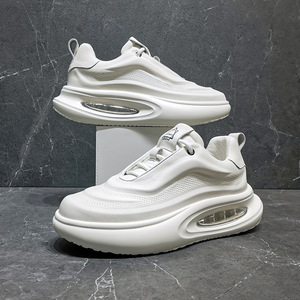 Chaussures basses décontractées, chaussures d'extérieur pour hommes tendance et à la mode, nouvelles chaussures de sport blanches pour la course en plein air 2026 - Product Image 5