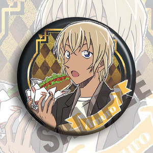 Badge en métal magnétique de 58 mm, fabriqué en usine, classique, détective <span class=keywords><strong>Conan</strong></span>, anime - Product Image 5