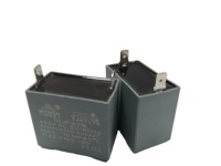 Condensateur de borne CBB61 à vente chaude pour utilisation dans les ventilateurs