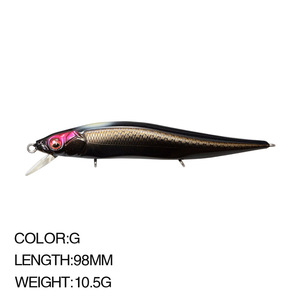 Swim Jerkbaits Life-like Jacka swimbait esche da pesca cane Walking plastica Jerk Bait Jerkbait sospensione hardbait - Product Image 4