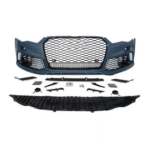 Kit Carrozzeria Originale RS6 Style <span class=keywords><strong>Paraurti</strong></span> <span class=keywords><strong>Anteriore</strong></span> con Griglia Nera Fendinebbia per <span class=keywords><strong>Audi</strong></span> A6 S6 C7 C7.5 2011-2018 - Product Image 3