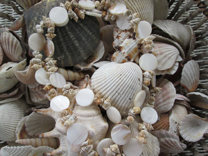 Cordon personnalisé en coquillages naturels, résistant à l'eau, longue chaîne pour téléphone portable, porte-carte d'identité, chaîne de téléphone portable personnalisée en coquillages - Product Image 6