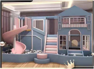 <span class=keywords><strong>Mini</strong></span> équipement de terrain de jeu intérieur pour enfants et bébés - Product Image 6