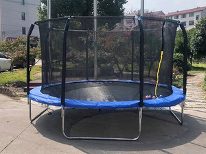 Chất lượng cao bọt sân sau siêu lớn <span class=keywords><strong>Trampoline</strong></span> 8ft 10ft 12ft <span class=keywords><strong>14ft</strong></span> gia đình ngoài trời với bảo vệ <span class=keywords><strong>Net</strong></span> - Product Image 2