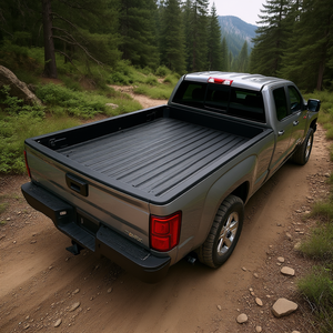 Cubierta de lona enrollable de PVC suave para caja de camioneta Chevy Silverado, 5.8 x 5.3 pies, compatible con modelos 1500 de 2019-2024 - Product Image 2