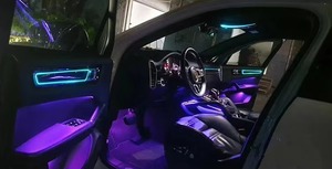 Kit de Lámparas LED Multicolor ZYCL para Panel de Puerta, Luz Ambiental Interior para Porsche Cayenne 2018 a 2023, Actualización - Product Image 3