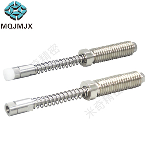 Pasador de Posicionamiento Retráctil de Acero Inoxidable <span class=keywords><strong>SPPL</strong></span> con Resorte de Diámetro Pequeño y Rosca M6 M8 M10 - Product Image 1