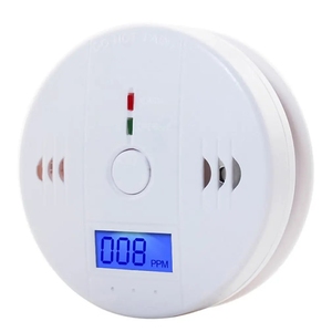 Détecteur d'alarme de monoxyde de <span class=keywords><strong>carbone</strong></span> CO05 indépendant, capteur d'alarme de monoxyde de <span class=keywords><strong>carbone</strong></span>, 85 dB, avertissement haute sensibilité, affichage photoélectrique LCD - Product Image 1