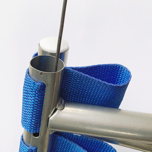 Folding Stool With Thickened Backrest 37cmx29cmx34cm Foldable For Fishing Garden Use - Product Image 3