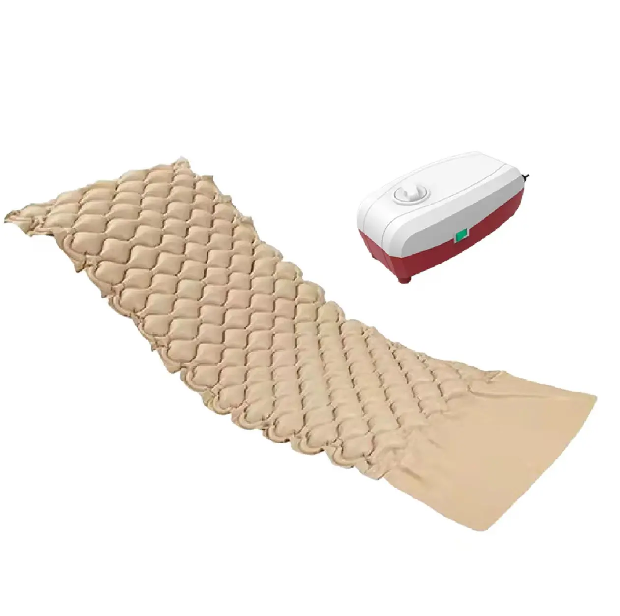 Matelas pneumatique médical anti-escarre à pression alternée pour lit d'hôpital