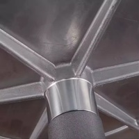 Backzubehör Kuchendekorationswerkzeuge Aluminiumlegierung Metallisch Silberne Blumenform 12 Zoll Drehbare Spülmaschinenfeste Kuchenplatte