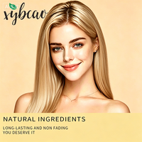 Crème colorante pour cheveux blond doré sans ammoniaque, qualité supérieure, teinte chaude brillante, couleur longue durée, résistante à la décoloration, brillance lisse