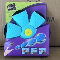 Ovni Magique en Plastique Coloré en Boîte / Jouet d'extérieur Tendance Coréen pour Enfants, Disque Volant en Forme de Fléchette