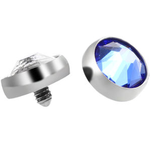 ตุ้มหู<span class=keywords><strong>ไท</strong></span>เทเนียมแบบเกลียวใน ขนาด 3 มม. 4 มม. 5 มม. 7 มม. ประดับอัญมณีหลาก<span class=keywords><strong>ส</strong></span>ี <span class=keywords><strong>ส</strong></span>ำหรับเจาะผิวหนัง ไมโครเดอร์มอล ท็อปเดอร์มอล ดีไซน์<span class=keywords><strong>ส</strong></span>ำหรับนักดำน้ำ - Product Image 6