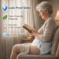 Fournitures médicales, couches pour adultes jetables ultra-absorbantes, très épaisses, de grande taille, pour la nuit, couches pour incontinence, couches pour adultes