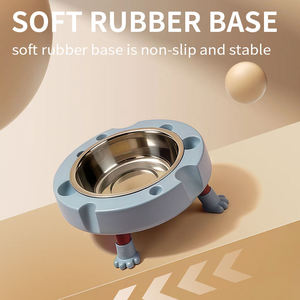 Ciotola per Animali Domestici in Acciaio Inox, Ciotola Rialzata per Cibo Gatti, Vendita all'Ingrosso - Product Image 3