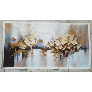 Pintura al Óleo Abstracta Moderna de Paisaje, Arte Pintado a Mano, Mural Original, Decoración de Pared, Lienzo, Póster, Fondo para Dormitorio o Sofá - Product Image 3