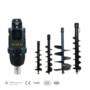 <span class=keywords><strong>Tarière</strong></span> hydraulique <span class=keywords><strong>pour</strong></span> excavatrice de 1 à 50 tonnes, perforateur de trous de poteaux, couple de 1871 N.m, certifié CE, accessoire de <span class=keywords><strong>forage</strong></span> <span class=keywords><strong>pour</strong></span> excavatrice - Product Image 4