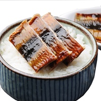 Sanma Kabayaki surgelé, assaisonné, grillé, saucé et glacé, prêt à servir, garniture pour sushi, vente en gros pour restaurants, HACCP, promotion