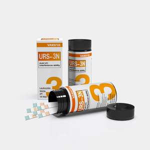 Bandelettes urinaires <span class=keywords><strong>3</strong></span> paramètres <span class=keywords><strong>URS</strong></span>-3n pour la détection des leucocytes, des nitrites et du pH, certifiées CE - Product Image 5