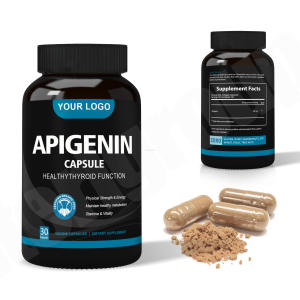 Cápsulas de apigenina, Etiqueta Privada, suplemento antioxidante para dormir, extracto de manzanilla de apigenina, cápsulas de apigenina - Product Image 2