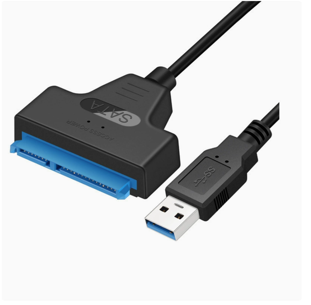 USB 3.0 Hard Drive Easy Drive Cable, 3.5-inch Serial ATA External Hard Drive, Type-C to 2.5-inch SATA Adapter Cable.