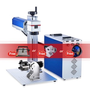 Metal için 2025 BLUETIMES 20w 30w 50w 100 Watt Split tip gravür Fiber lazer oyma makinesi - Product Image 1