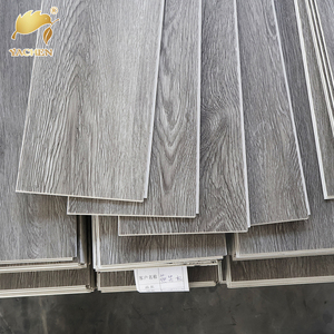<span class=keywords><strong>Suelo</strong></span> de Parqué Gris Claro, SPC, Vinilo en Rollo, Material de Decoración para Interiores - Product Image 1