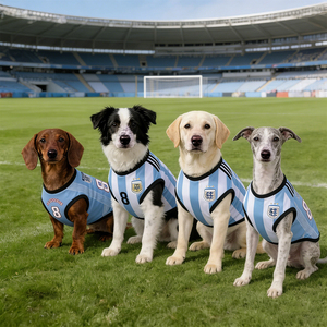 Abbigliamento Estivo Leggero per Cani Sportivi 2026 - Abiti di Lusso Firmati per Cani - Abbigliamento per Animali Domestici all'Ingrosso per la Coppa del <span class=keywords><strong>Mondo</strong></span> - Product Image 2