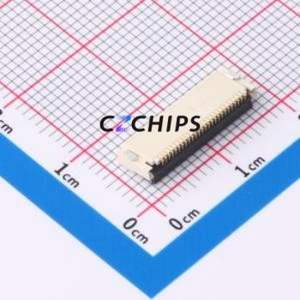 FPC-0.5HF-26PWBR-H20 FFC/FPC Connector SMD,P=0.5mm,Connector Flip Cover Type Double Side Contact / Top Bottom Contact 26P 0.5mm - Product Image 2