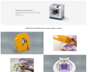 Impresora 3D Profesional de Alta Precisión y Alta Velocidad Creatbot F430 con Restauración de Impresión y Detección de Filamento - Product Image 5