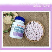 Usine en gros 180 pièces/bouteille comprimés probiotiques pour animaux de compagnie supplément de Nutrition pour animaux de compagnie produit probiotiques pour chats et chiens